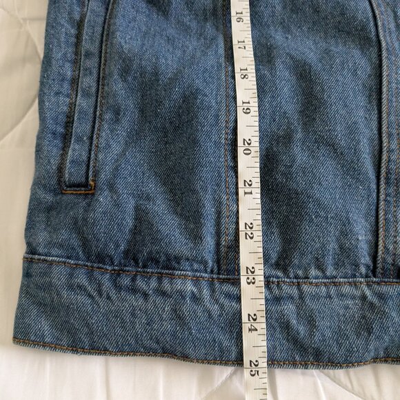 Union Pacific Jean Jacket Men's XL Blue Railroad Portland Service Unit 150 Years - Picture 13 of 13